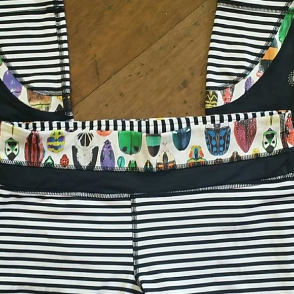 Lululemon Seawheeze Run Inspire Crop Bugs - Picture 2 of 5